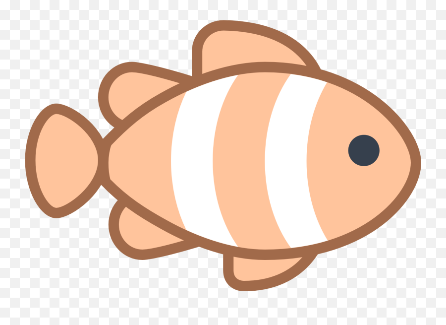Fish Fin - Cartoon Transparent Clown Fish Png,Clownfish Png