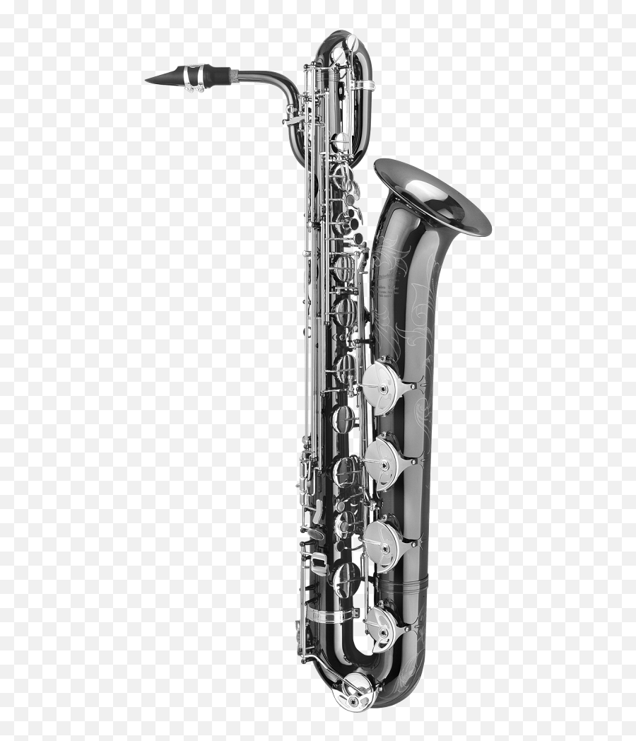 Black Nickel Baritone Saxophone Png - P Mauriat Black Pearl Baritone Saxophone,Saxophone Clipart Png