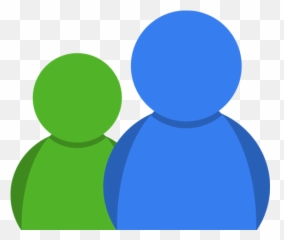 Green And Blue People Logo - LogoDix Msn Icon png