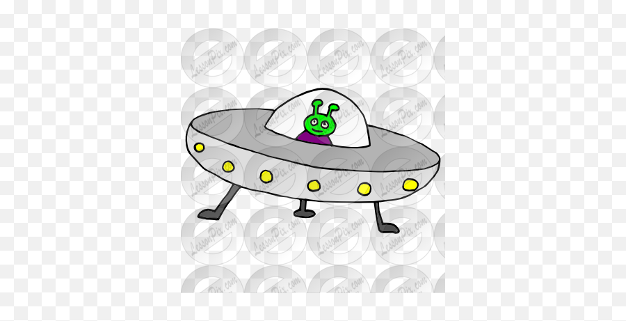 Alien Picture For Classroom Therapy Use - Great Alien Clipart Unidentified Flying Object Png,Alien Clipart Png