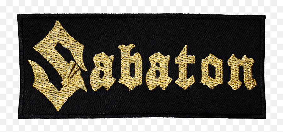 Gold Sabaton Logo Patch - Sabaton Patch Png,Sabaton Logo