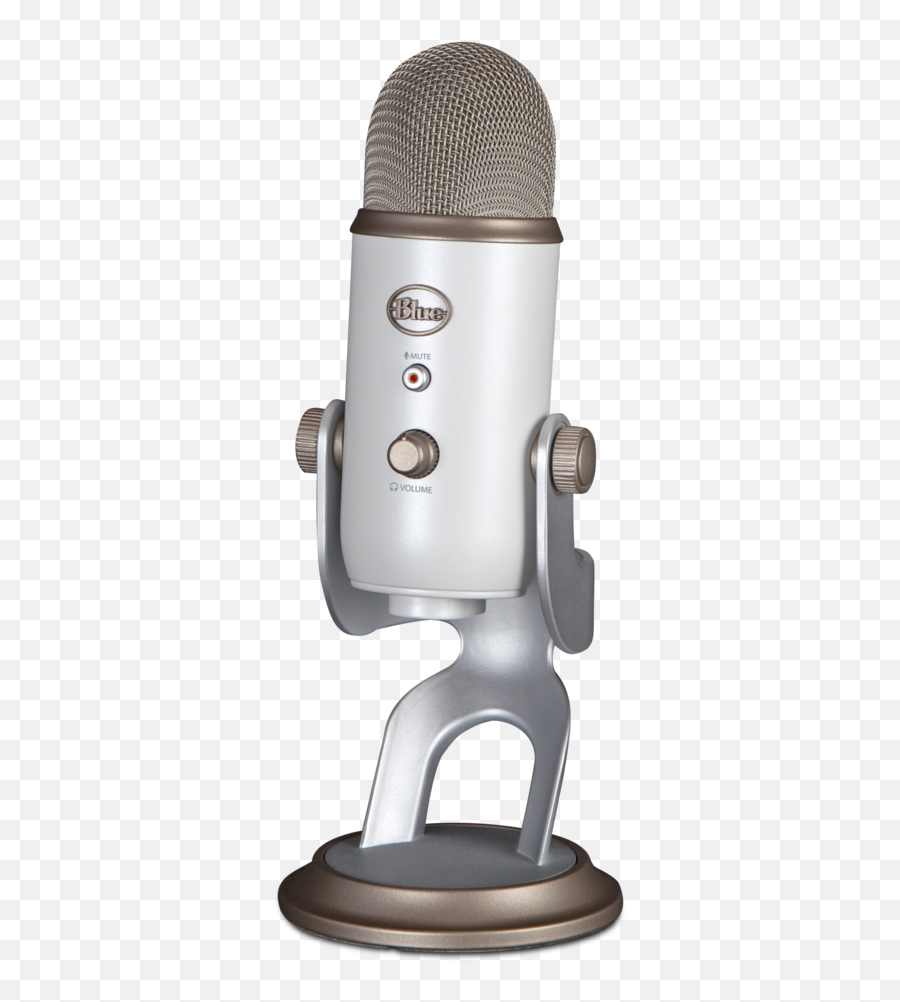 Microphones Png - Blue Yeti Microphone White,Blue Yeti Png