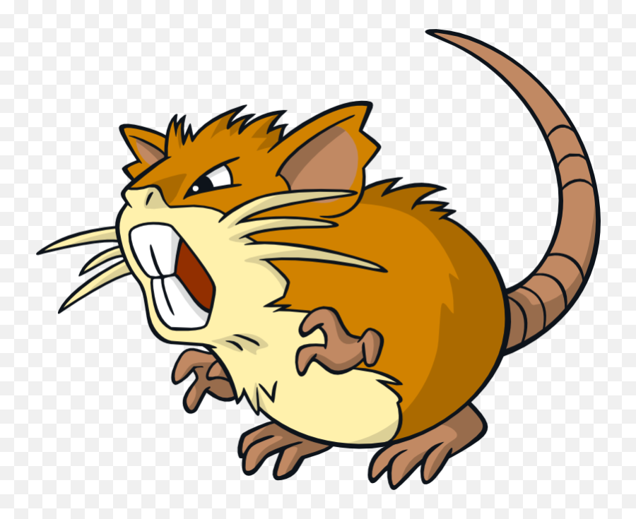 Of Rattata - Pokemon Raticate Png,Rattata Png