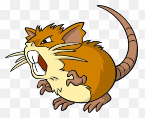 Of Rattata - Pokemon Raticate Png,Rattata Png