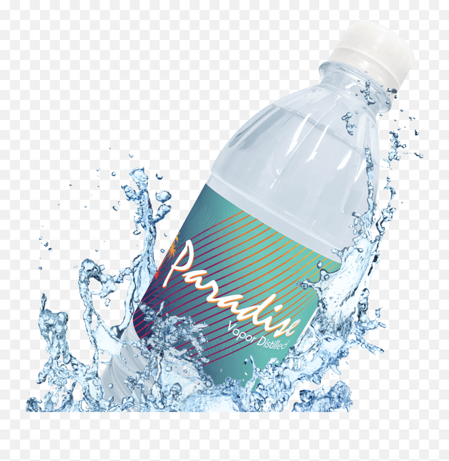 Water Products Tailored To Your Needs - Paradise Water Water Bottle Png Water Splashes,Bottled Water Png