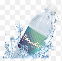 Water Products Tailored To Your Needs - Paradise Bottle Png Splashes