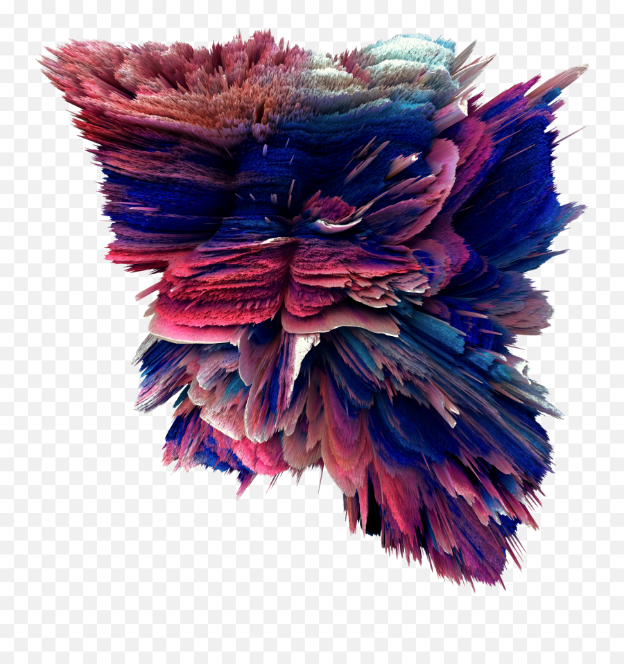 Experimental 3d Shapes In 2020 - Dyed Png,Paint 3d Transparent