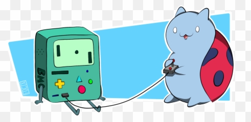 Hd Catbug Bmo Transparent Png Image - Catbug,Bmo Png