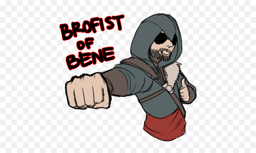 Brofist Of Bene - The Assassinu0027s Fan Art 32338293 Fanpop Creed Gif Png,Brofist Png