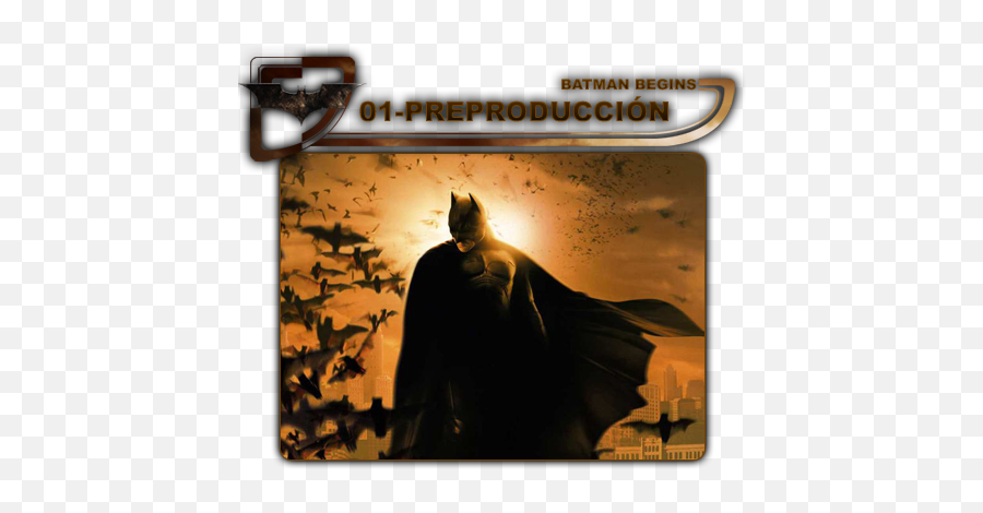 The Dark Knight Trilogy Batman Begins - Batman Begins Batman Begins Png,Dark Knight Logo Png