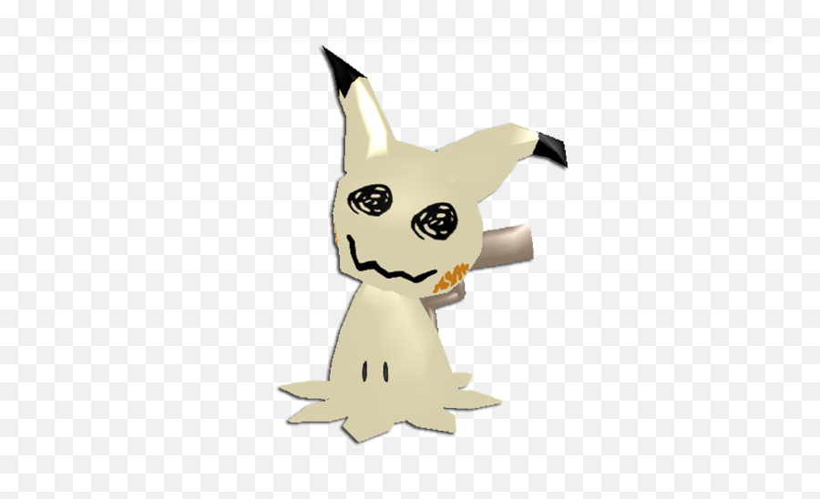 Mimikyu 3d By Sunwer - Fur Affinity Dot Net Fictional Character Png,Mimikyu Transparent