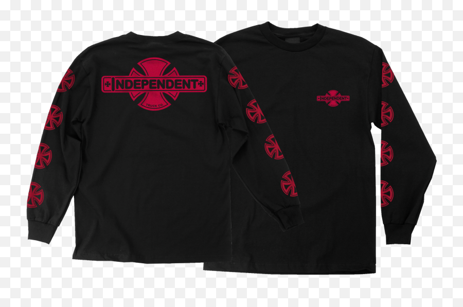 Independent Cross Fill Long Sleeve Shirt Available In 2 Colors Png Trucks Logo
