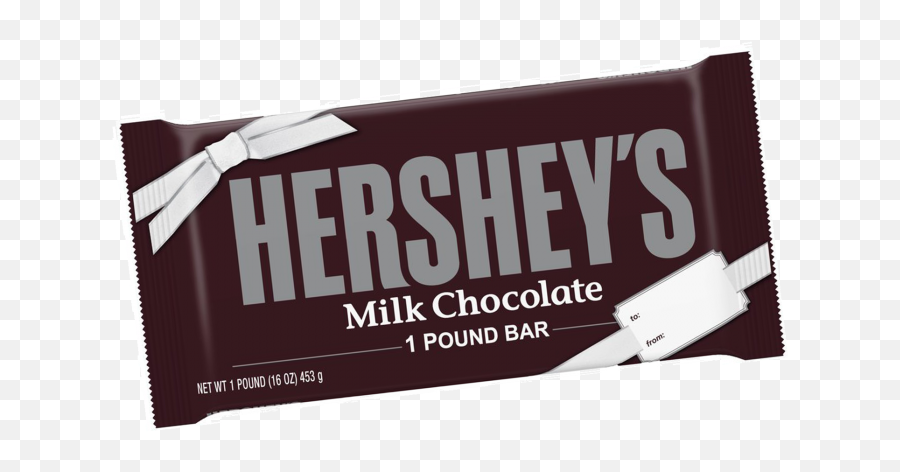 Giant 1lb Hersheys Milk Chocolate Bar - Hershey Chocolate Bar Png,Hershey Bar Png