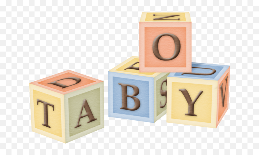 Baby Boy Blocks Png Transparent - Clip Art,Baby Blocks Png