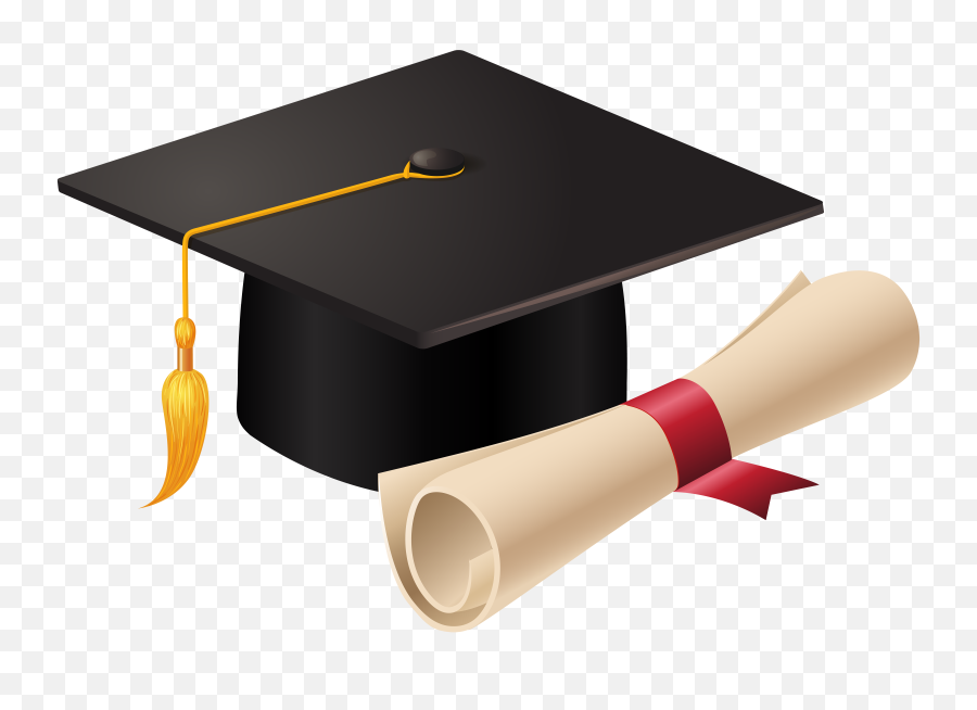 Graduation Cap Png Transparent - Graduation Cap And Diploma Png,Graduation Cap Png