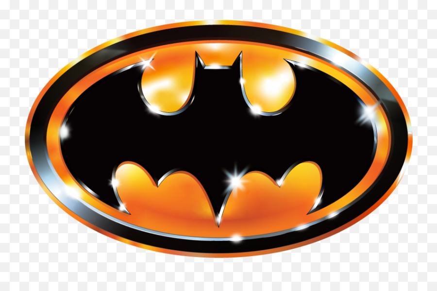 Batman 1989 Chrome Logo Vector - Batman The Movie Logo Png,Chrome Icon Vector