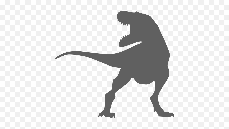 Dinosaur Tail Tyrannosaur Jaws - Silueta De Dinosaurio Rex Png,Dinosaur Silhouette Png