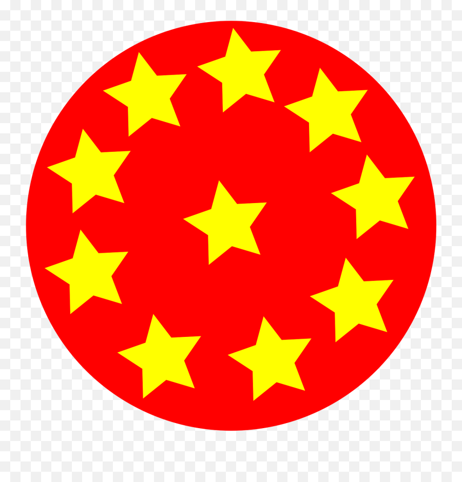 Circle Red Stars - Clip Art Png,Red Stars Png