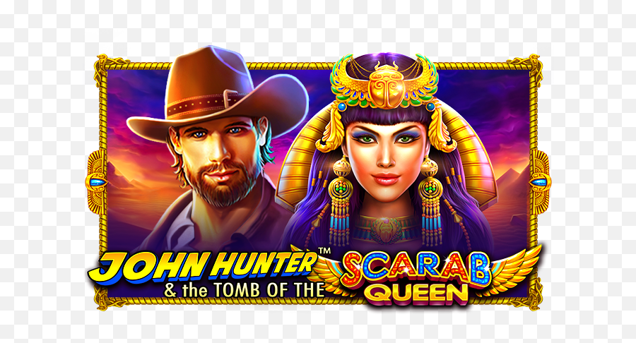 John Hunter And The Tomb Of Scarab Queen Slot Info By - John Hunter And The Tomb Of The Scarab Queen Slot Png,Queen Logo
