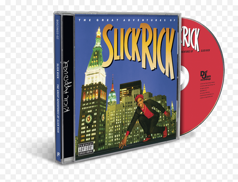 The Great Adventures Of Slick Rick Cd - Slick Rick Png,Def Jam Icon Pictures