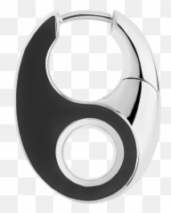 Vogue Black Earring Maria - Solid png