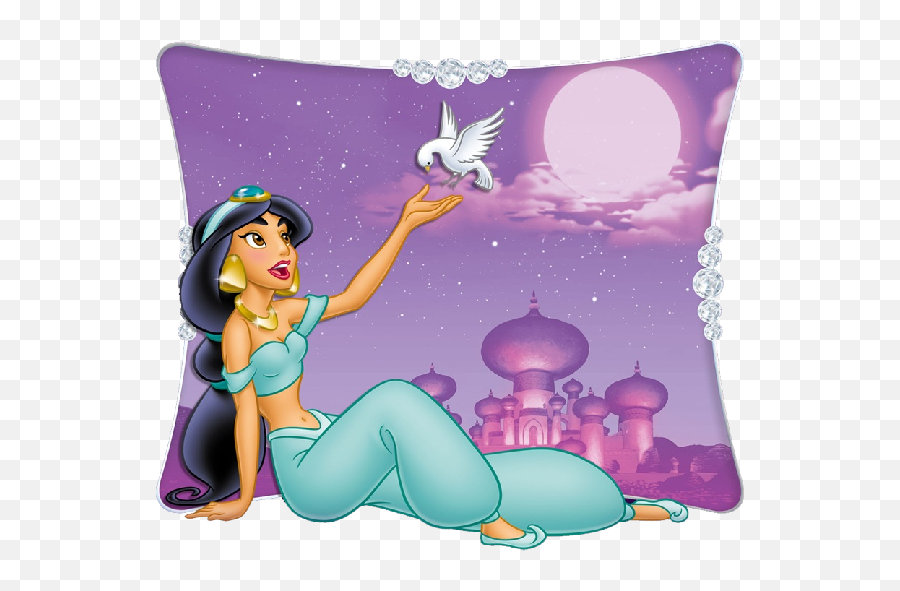 Princess Jasmine - Cartoon Clipart Aladdin Palace Frame Png,Princess Jasmine Png