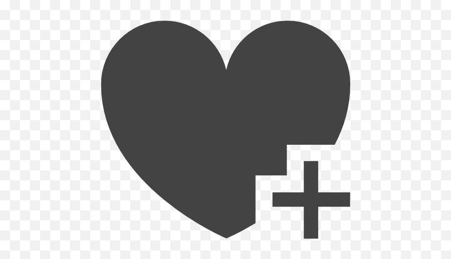 Free Heart Plus Glyph Icon Svg Eps Psd U0026 Png Icons - Christian Cross,White Cross Icon Png