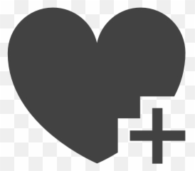 Free Heart Plus Glyph Icon Svg Eps Psd U0026 Png Icons - Christian Cross