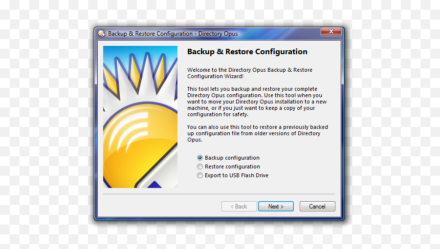Whatu0027s New In Directory Opus 9 Page 3 - Dopus Backup Restore Png,Usb Icon Vista