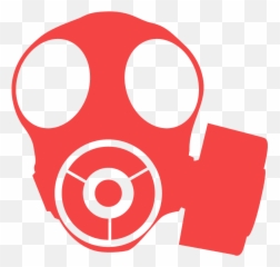 Gas Mask Silhouette - Free Vector Silhouettes Creazilla Easy Stencil png