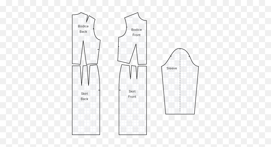 Basic Block Pdf Sewing Pattern By Angela Kane - Basic Block Pattern Png,Cut And Sew Icon