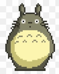 Top Chisai Totoro Stickers For Android U0026 Ios Gfycat - Anime Pixel Art png