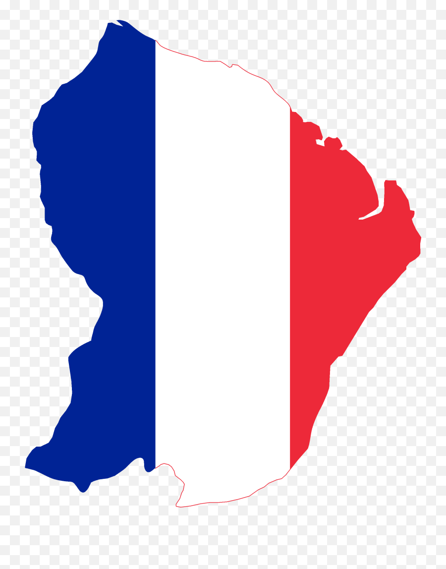 Flag Map Of French Guiana - French Guiana Part Of France Png,French Flag Png