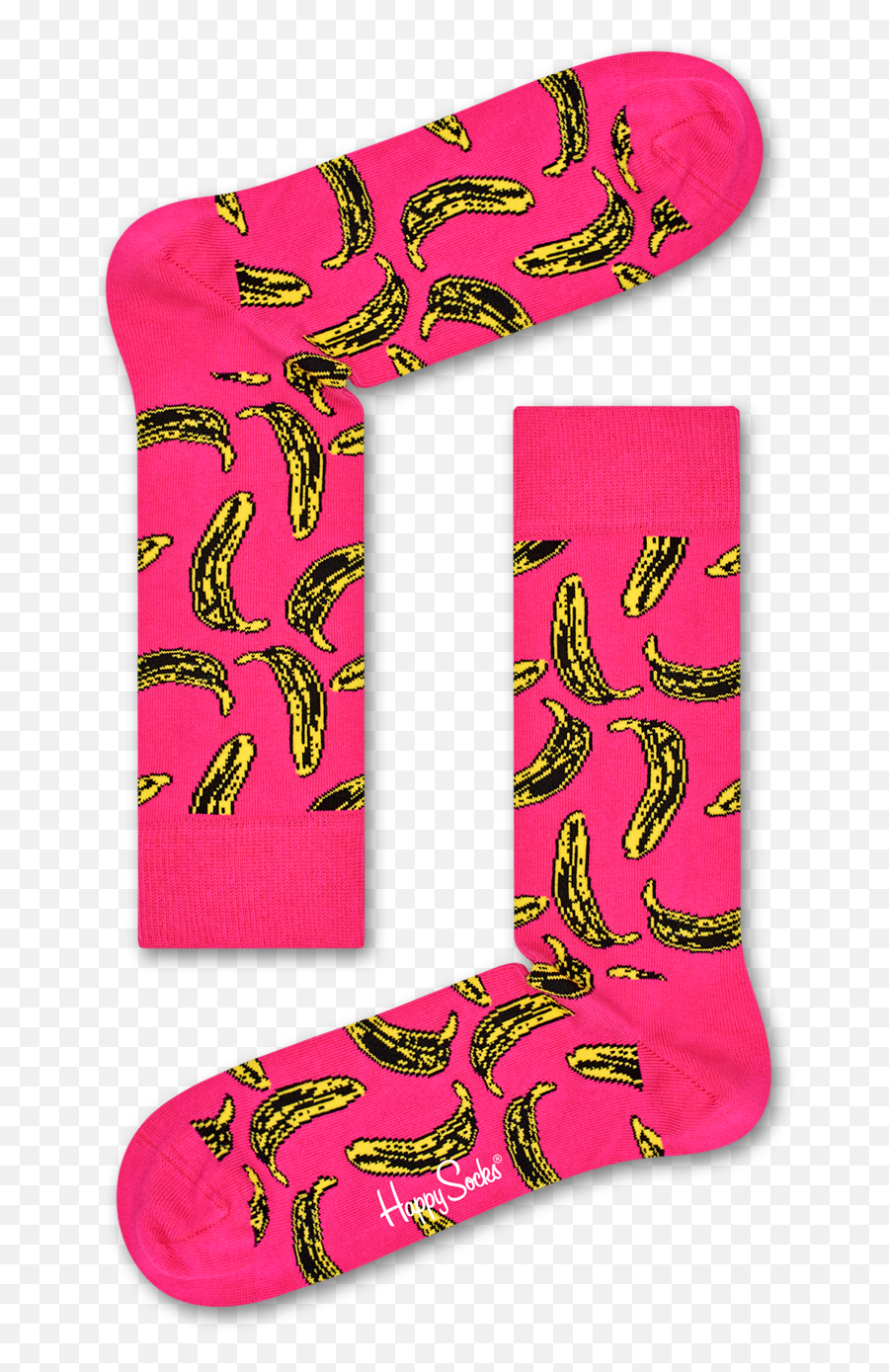 Andy Warhol Banana Sock Andywarhol Socks - Because Girly Png,Pop Art Icon