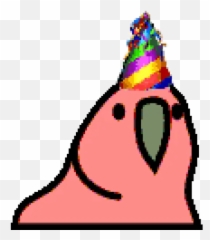 Telegram Sticker From Party Parrot Animated 2 Pack - Birthday Gif png