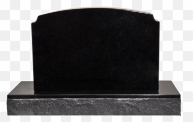 Photo Laser Engraved Granite Headstone - Traditional png