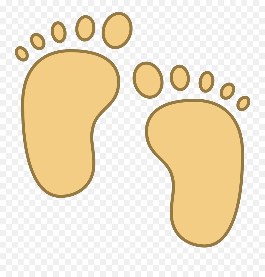 Baby Feet Icon - Baby Feet Left And Right Png,Baby Feet Png