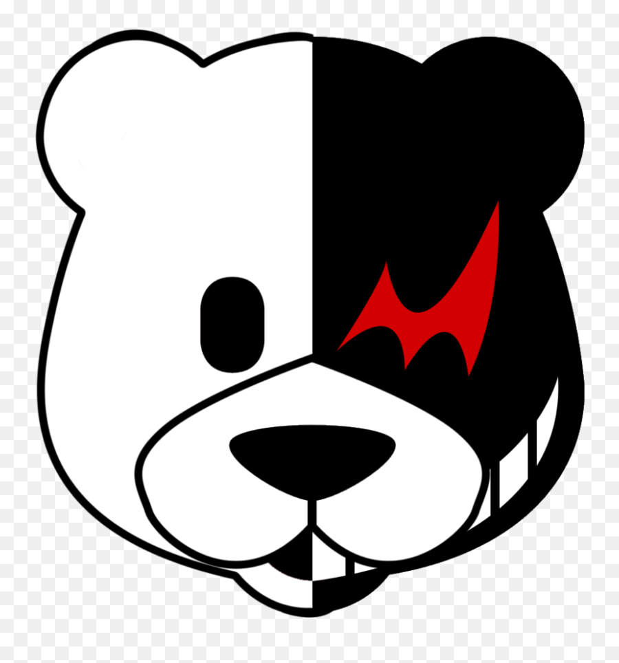 Download Emoji Monokuma By Hypnopony - Emojis Png Para Monokuma Discord Emoji,Monokuma Png