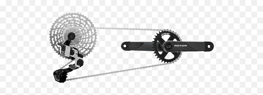 Rotor Bike Components - Rotor 13 Speed Groupset Png,Bicycle Transparent Background