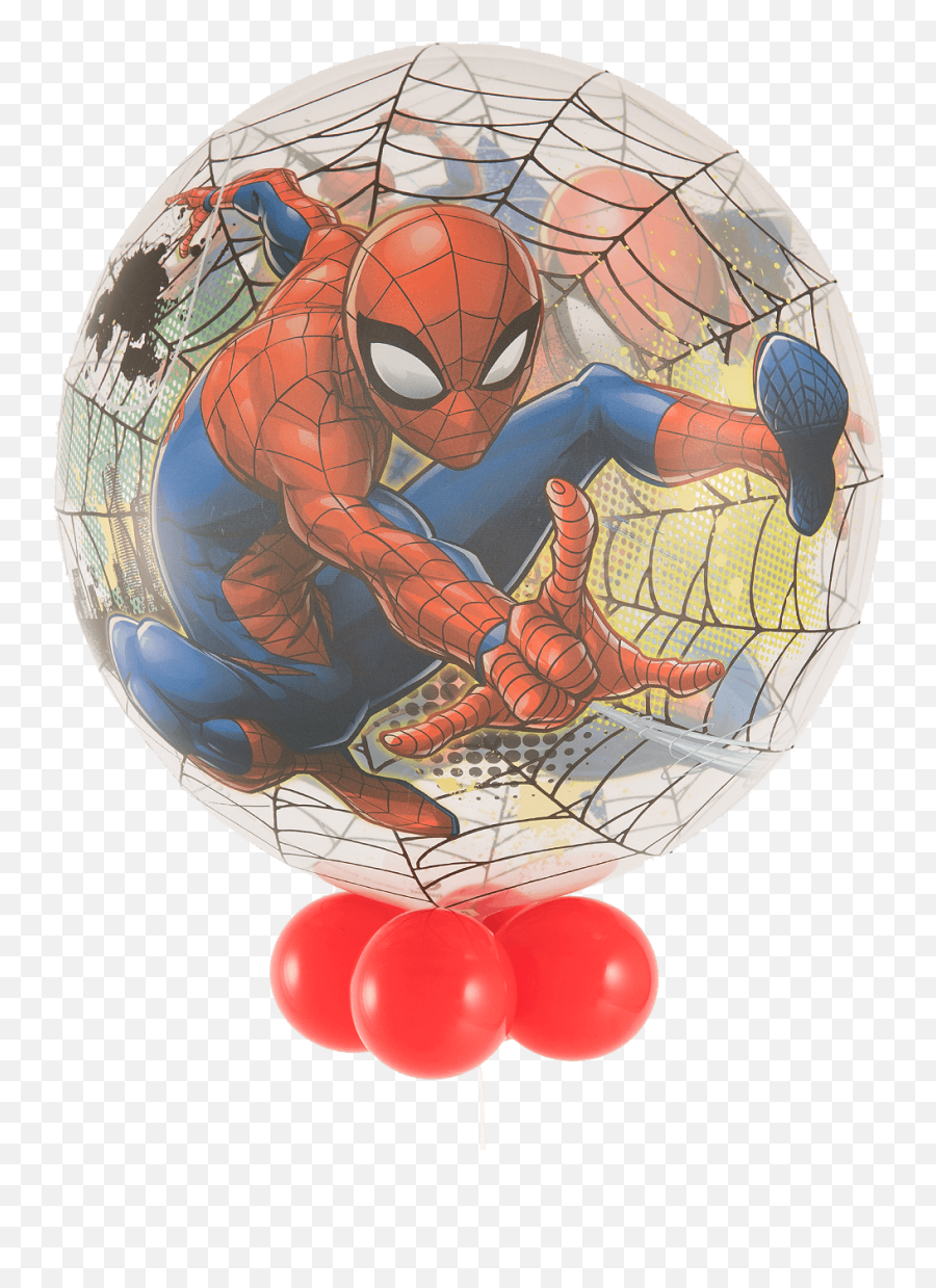 Spider Man Bubble Balloon Png Spiderman Web