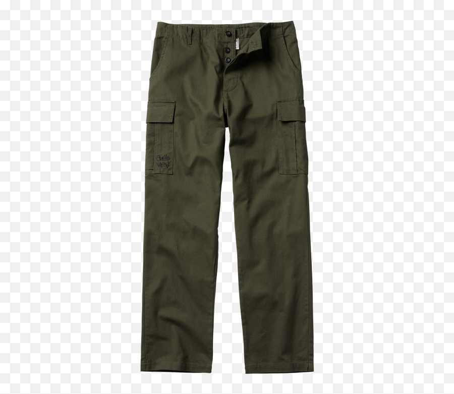 Ghetto Wear Cargo Pants 30 - Army Green Barena Cotton Twill Cargo Trousers Png,Pants Png