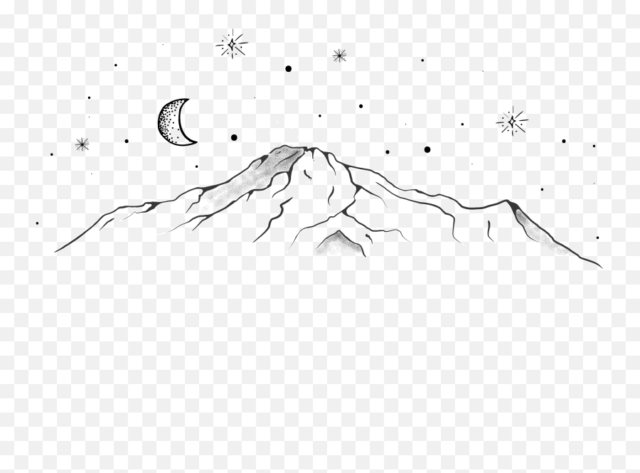 Drawing Mountain Transparent Png - Sketch,Mountain Transparent