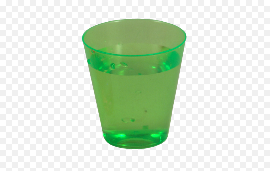 Download Neon Green Plastic Shot Glass - Pint Glass Full Pint Glass Png,Transparent Glass Png