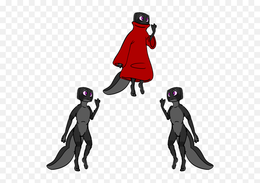 Who Else Has Enderman Characters - Furvilla Illustration Png,Enderman Png