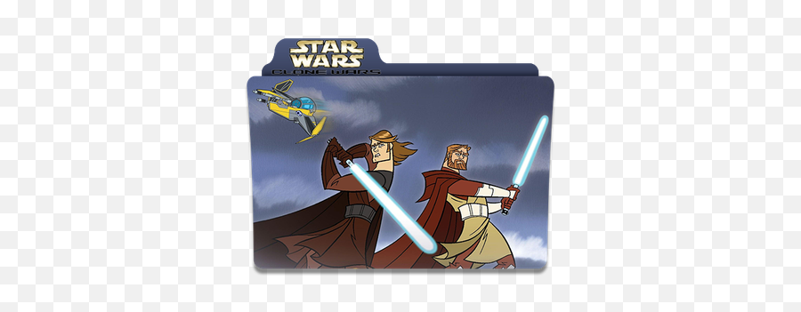 Rick And Morty Star Wars Folder Icon Png Transparent - Star Wars Clone Wars Cartoon Network,Starwars Png