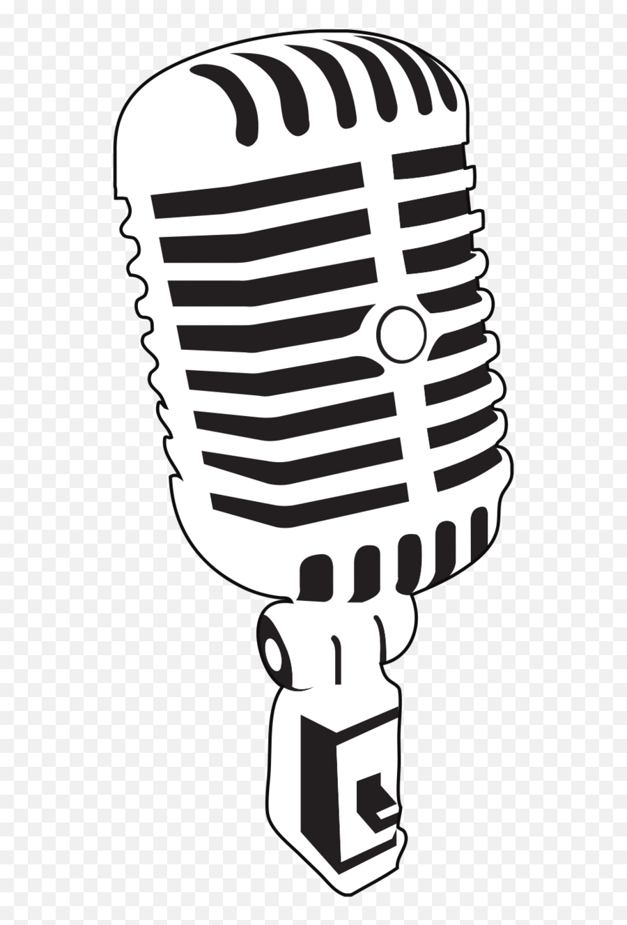 Download Hd Clipart Resolution 9051280 - Vintage Microphone Transparent Microphone Drawing Png,Vintage Microphone Png