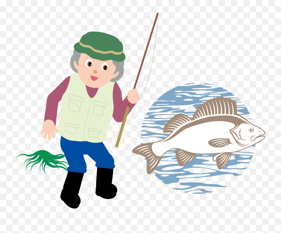 Cartoon Clip Art Old Man Transprent Png - People Fishing In Portable Network Graphics,Old People Png