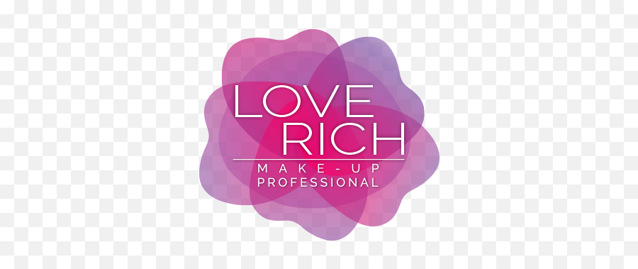 Love Rich - Makeup Professional Graphic Design Png,Love Logo