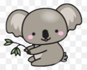 Koala Cute Bamboo Slime Coffe Australia - Cartoon Drawing Koala Cute Png,Koala Bear Png
