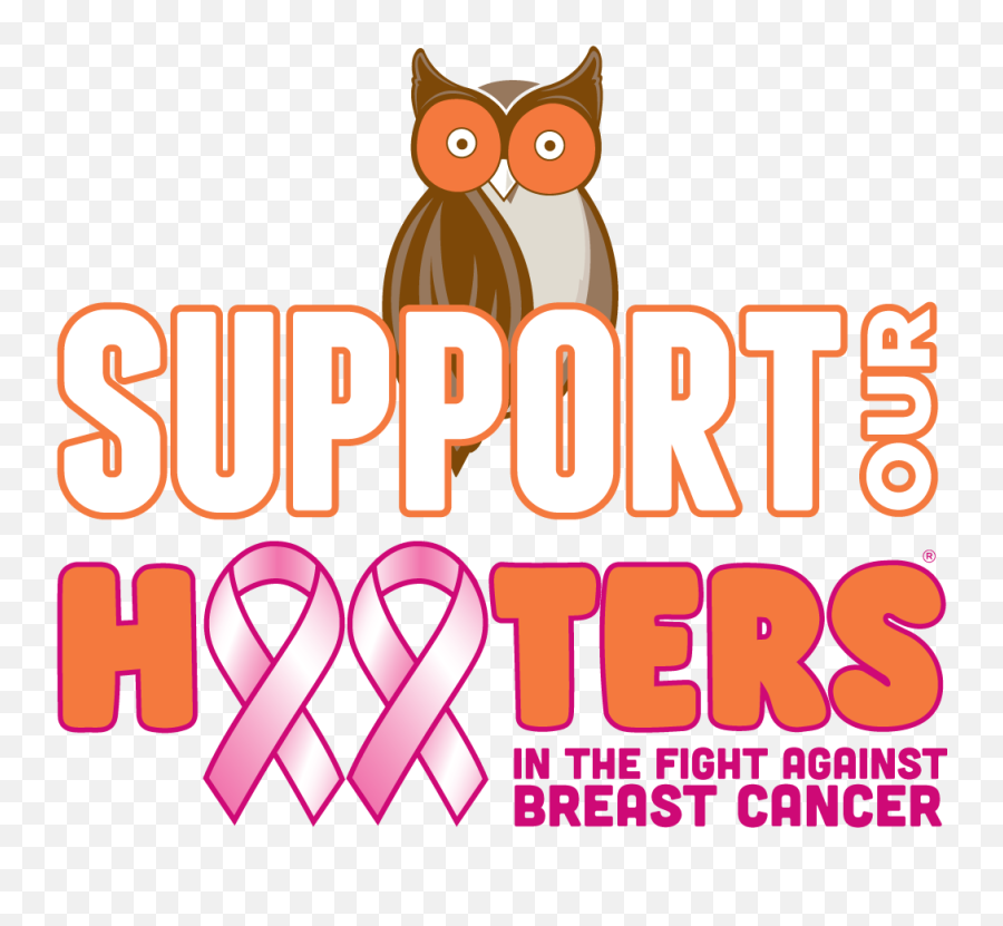 Hooters In The Fight Against - Pink Hooters Png,Hooters Logo Png